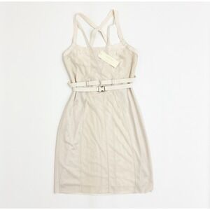 BCBG Maxazria Runway Sleeveless Mini Dress Small Indie Straps Resort 2010 NWT